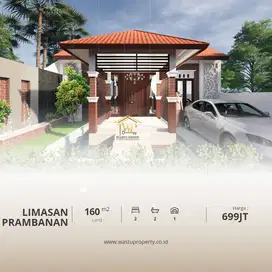 RUMAH MURAH TANAH LUAS TEPI SAWAH DI PRAMBANAN