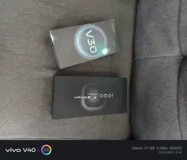 Vivo V30 12/512gb Baru new segel dan Iqoo 13 16/512gb ex pakai 5 hari