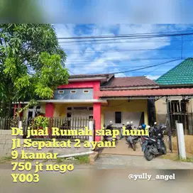 Dijual cpt rmh siap huni di jl sepakat 2 Ayani,lokasi strategis&rame