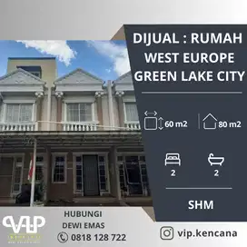DIJUAL : Rumah di Green Lake City, West Europe