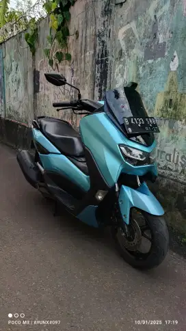 Yamaha NMAX new 2021 Keyless NON ABS warna asli biru