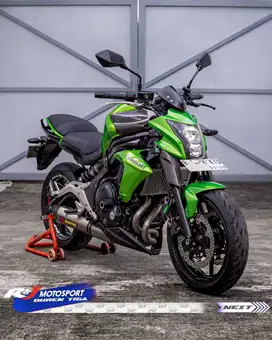 Kawasaki ER6N Nik 2012 Akrapovic Full Paper Proper zx25,xmax,r25,cbr