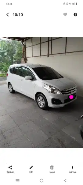 Ertiga. 2016.putih.pajak hidup