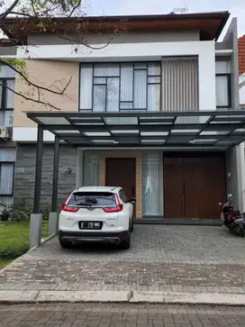 dijual rumah 4 lantai kota baru parahyangan bandung furnished