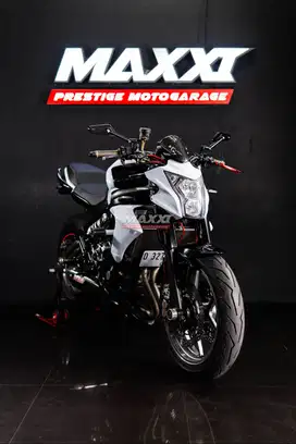 Kawasaki ER 6N Full Paper Warna Putih