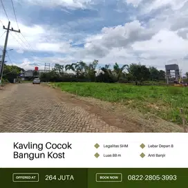 Tanah Kavling Murah Cocok Bangun Kost Merjosari Kota Malang