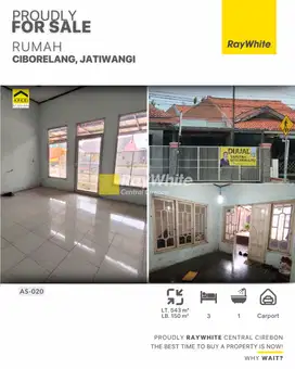 Jual Rumah Jln. Raya Cirebon Bandung Ciborelang Jatiwangi