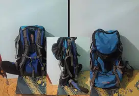 Bekas Tas Karier Cozmeed Raptor Pro Hitam Biru Muda 60L