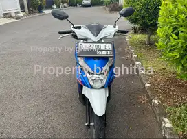 Honda Beat CBS White Blue 2018