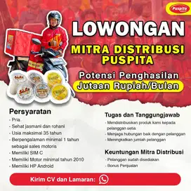 DIBUTUHKAN MITRA DISTRIBUSI AREA BEKASI