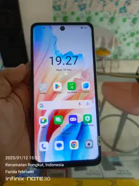 Oppo A58 6+6/128gb bekas normal bisa Tukar Tambah (HP CES)