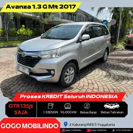 [Dp5jt] Avanza 1.3 G Manual 2017 Plat AB Pajak Baru Kredit Murah