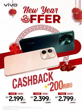 Vivo Y28 Cashback 200ribu