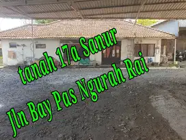 Dijual Tanah Lokasi di pinggir Jln Bay Pas Ngurah Rai Sanur Bali