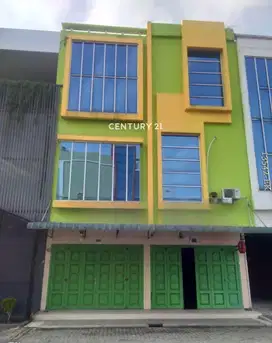 Dijual 2 Unit Ruko Tiga Lantai Gandeng Di Medan Sumatera Utara