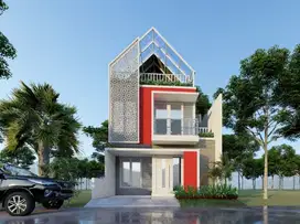 Rumah 3 Lantai Di Cluster Mewah cibubur, Tanpa Bank, Tanpa Bi Checking