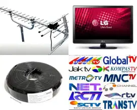 Paket Pasang Baru Antena Tv Siaran Digital