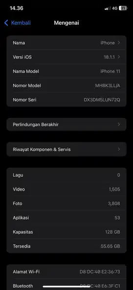 Iphone 11 jual cepet