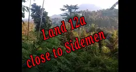 Land for Sale Location close to Sidemen Traditional Village Bali