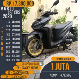 VARIO 125 ESP CBS JUAL CASH CREDIT DP MULAI 1JTAAN