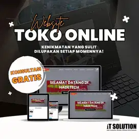 Jasa pembuatan website toko online