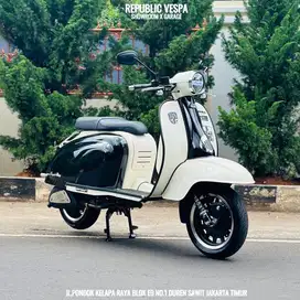 ROYAL ALLOY TIGARA GRANDE 150 Tahun 2023 Warna Black and White