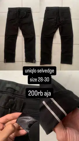 celana selvedge uniqlo