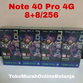 SALE INFINIX NOTE 40 PRO 4G 8/256 BARU FRESH