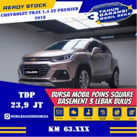 [Dp 23,9 Jt] Chevrolet Trax 1.4 Premier SUV AT 2018 COKLAT Muda