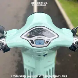 Vespa Primavera IGET 150 ABS TH 2021 WARNA GREEN RELAX PERFECT CONDITI