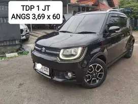 TDP Hanya 1 Juta Suzuki Ignis GX AT 2018 Hitam