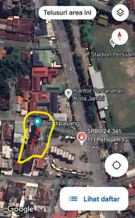 Dijual Rumah di Belakang Pombensin Lokasi Strategis