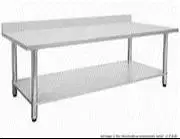 Long Table Stainles Stell 200x40x85