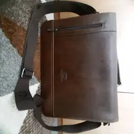 Tas kulit Asli polo twin