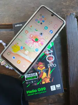 INFINIX HOT 40 PRO RAM 8+8/256 GB PEMAKAIAN BARU 2 MINGGU