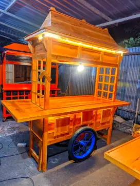 Gerobak booth Gerobak sate taichan Gerobak Bakso Gerobak Soto