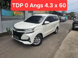 TDP 0 Angs Termurah Grand Avanza G 2020 Automatic Putih LowKm Like New