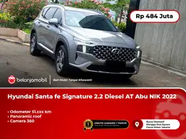 [PANORAMIC] Hyundai Santafe Signature 2.2 Diesel AT Abu 2022/2023