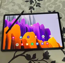 Samsung Tab S7 plus dengan pen dan bonus keyboard tab s7+