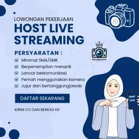 host live toko kamera