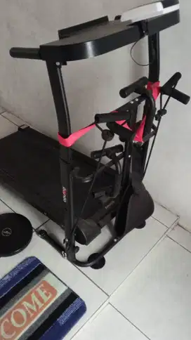 treadmill manual 4 fungsi no minus masih mulus