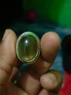 Cincin batu akik solar padang