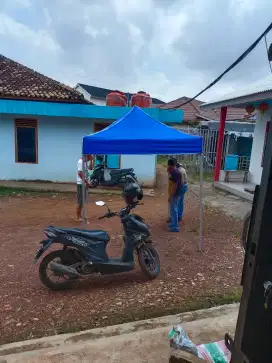 Tenda Lipat 2x2 meter jualan makanan minuman. Ready stok Palembang.