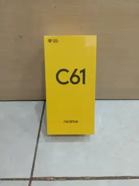 ( respon cepat wa ) Realme C61 8/128 Garansi resmi 1thn