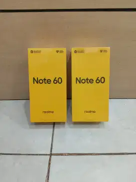 ( respon cepat wa ) Realme Note 60 6/128 Garansi resmi 1thn