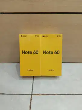 ( respon cepat wa ) Realme Note 60 4/64 Garansi resmi 1thn