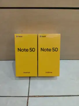 ( respon cepat wa ) Realme Note 50 4/64 Garansi resmi 1thn