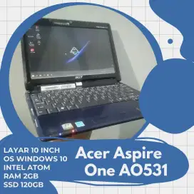 Acer AO531 Ram 2gb Ssd 120GB