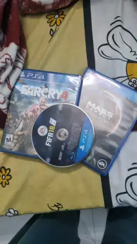 3 Pcs BUNDLE KASET PS4 BD ORIGINAL