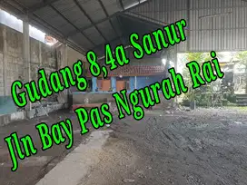 Disewakan Gudang Lokasi di Jln Bay Pas Ngurah Rai Sanur Bali